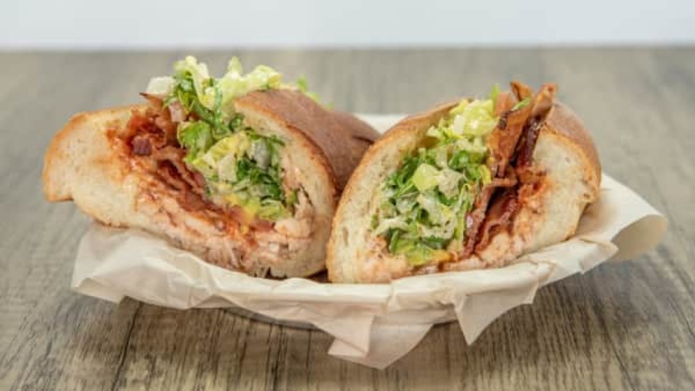 Authentic South Coast Deli BBQ Chicken Sammie