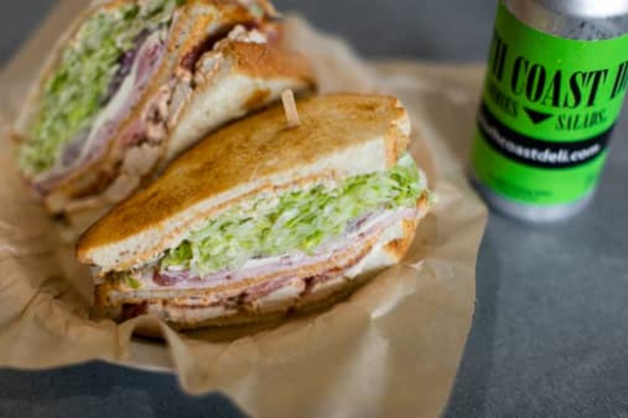 Authentic South Coast Deli Chicken Chipotle Club