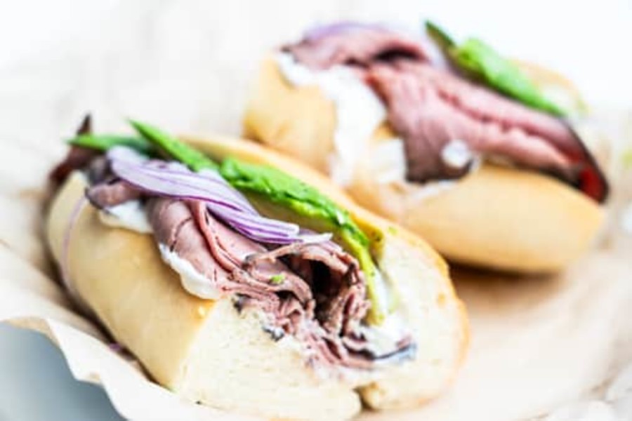 Authentic South Coast Deli Roast Beef w/ Horseradish